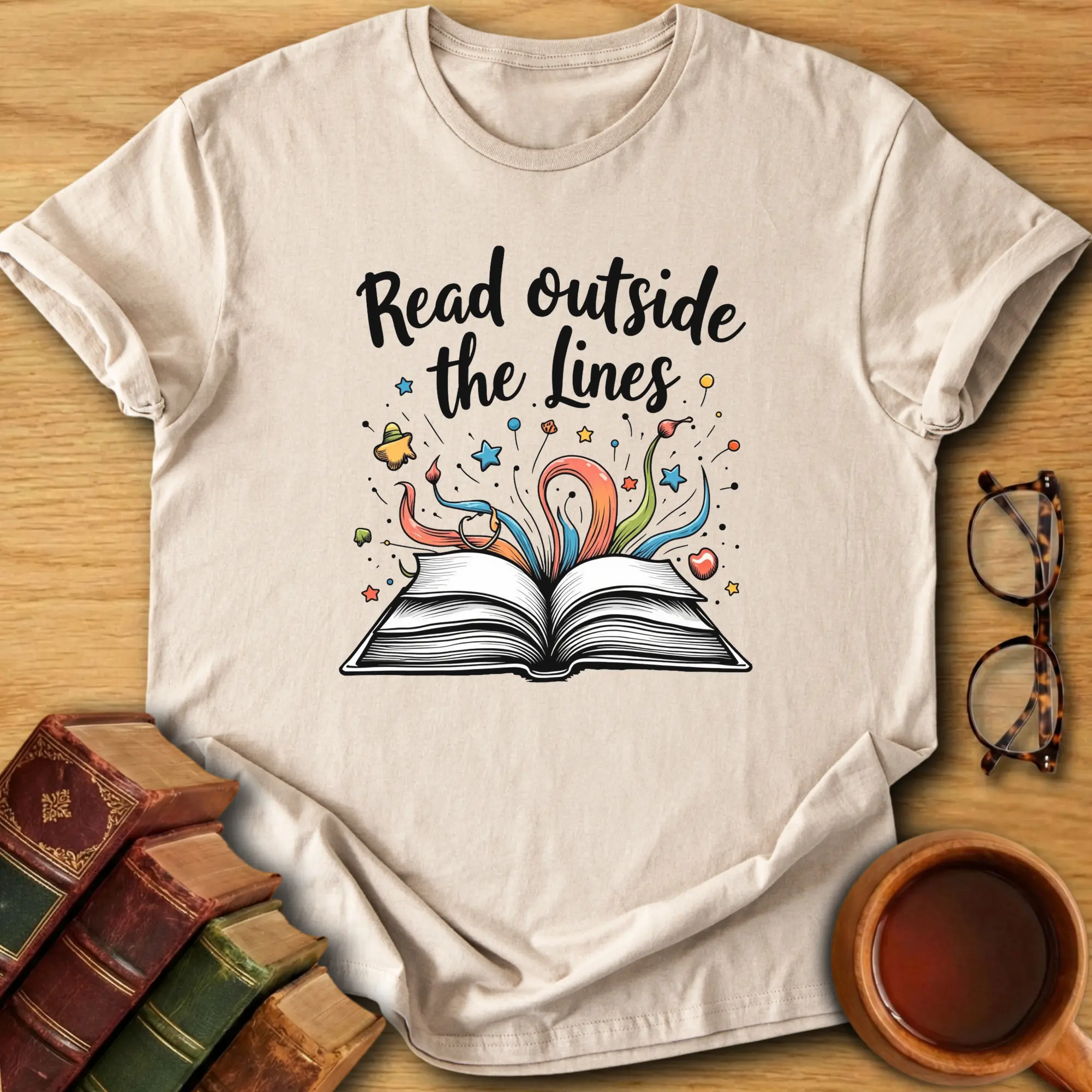 Read Outside The Lines T-Shirt