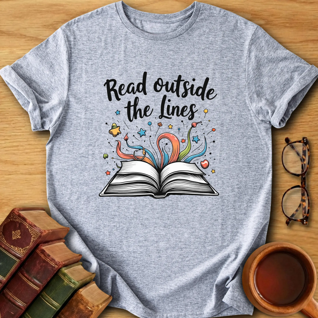 Read Outside The Lines T-Shirt