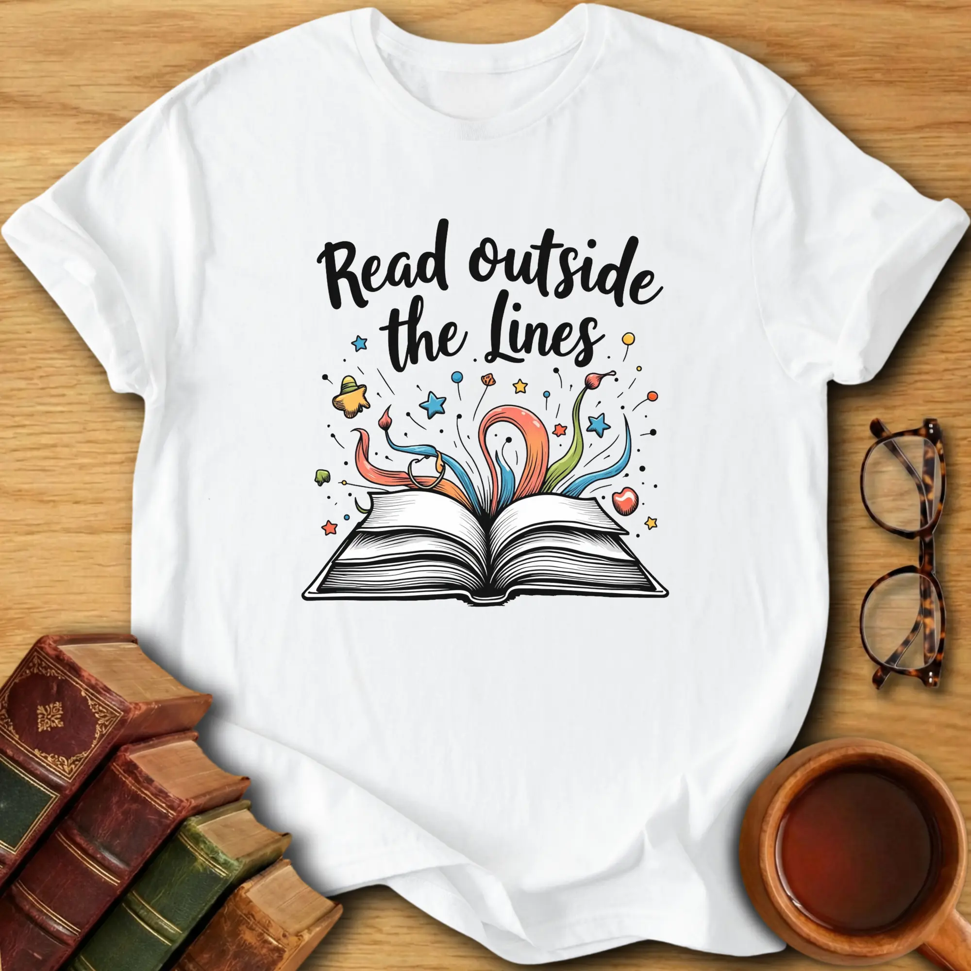 Read Outside The Lines T-Shirt