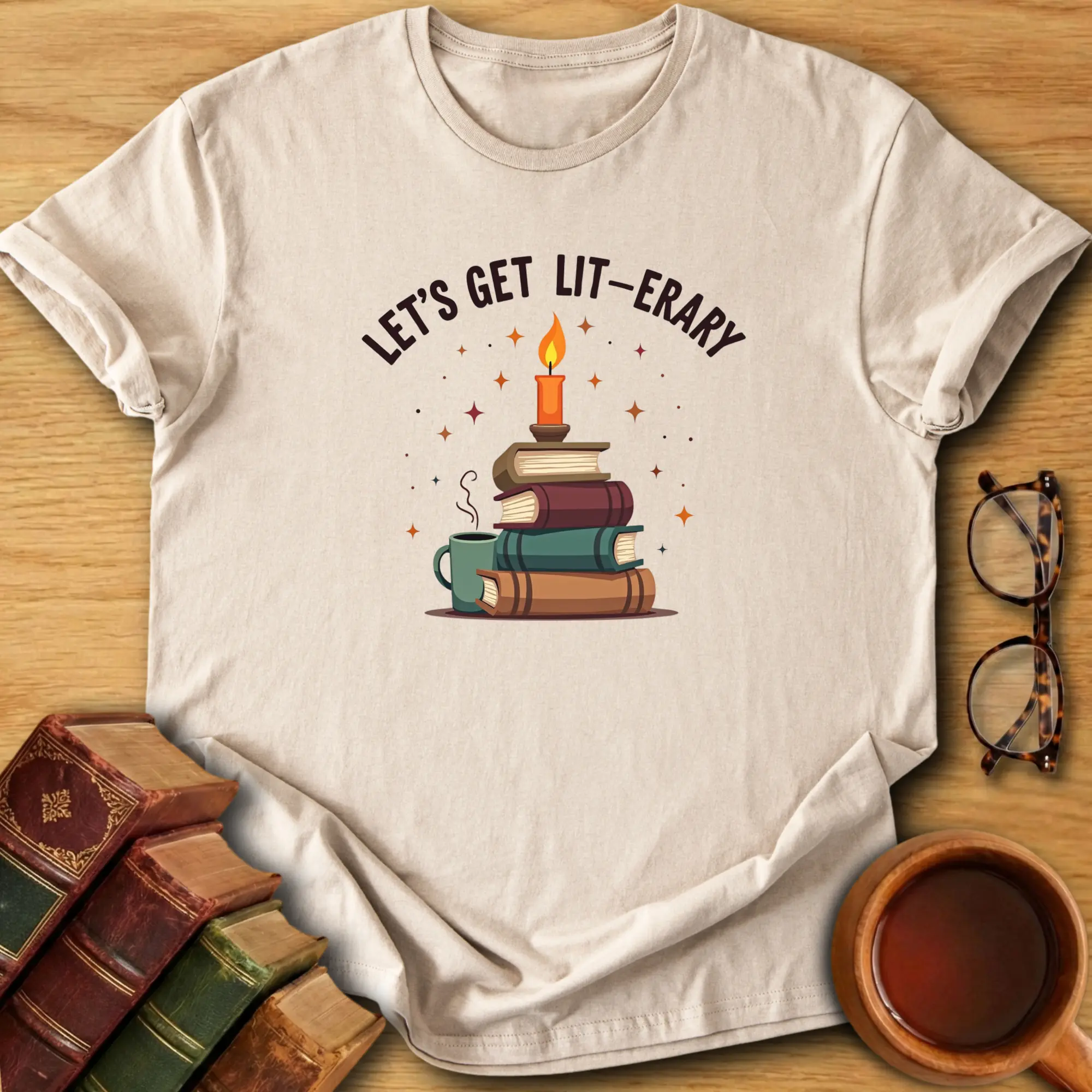 Let’s Get Lit-erary T-Shirt