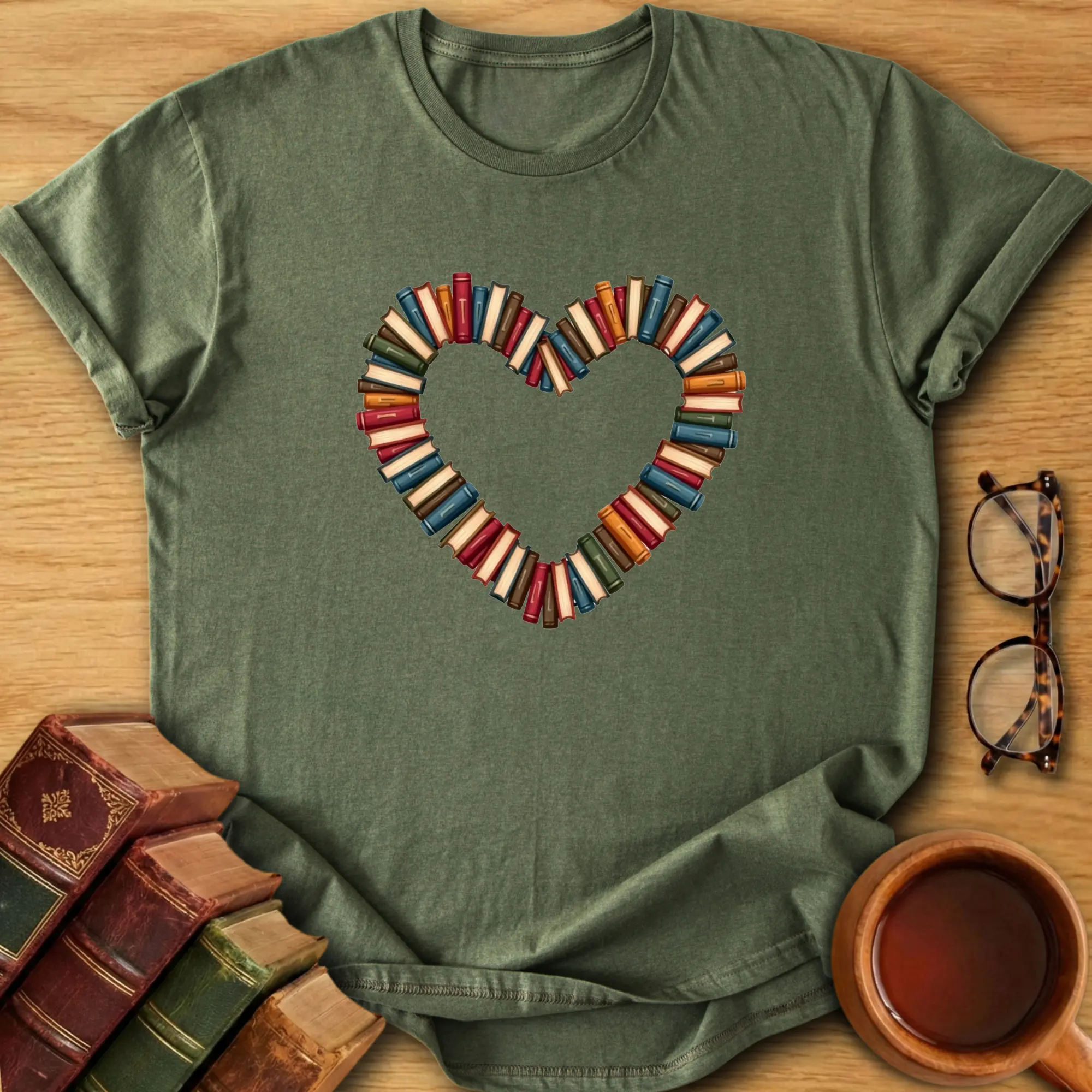 Bookish Heart T-Shirt