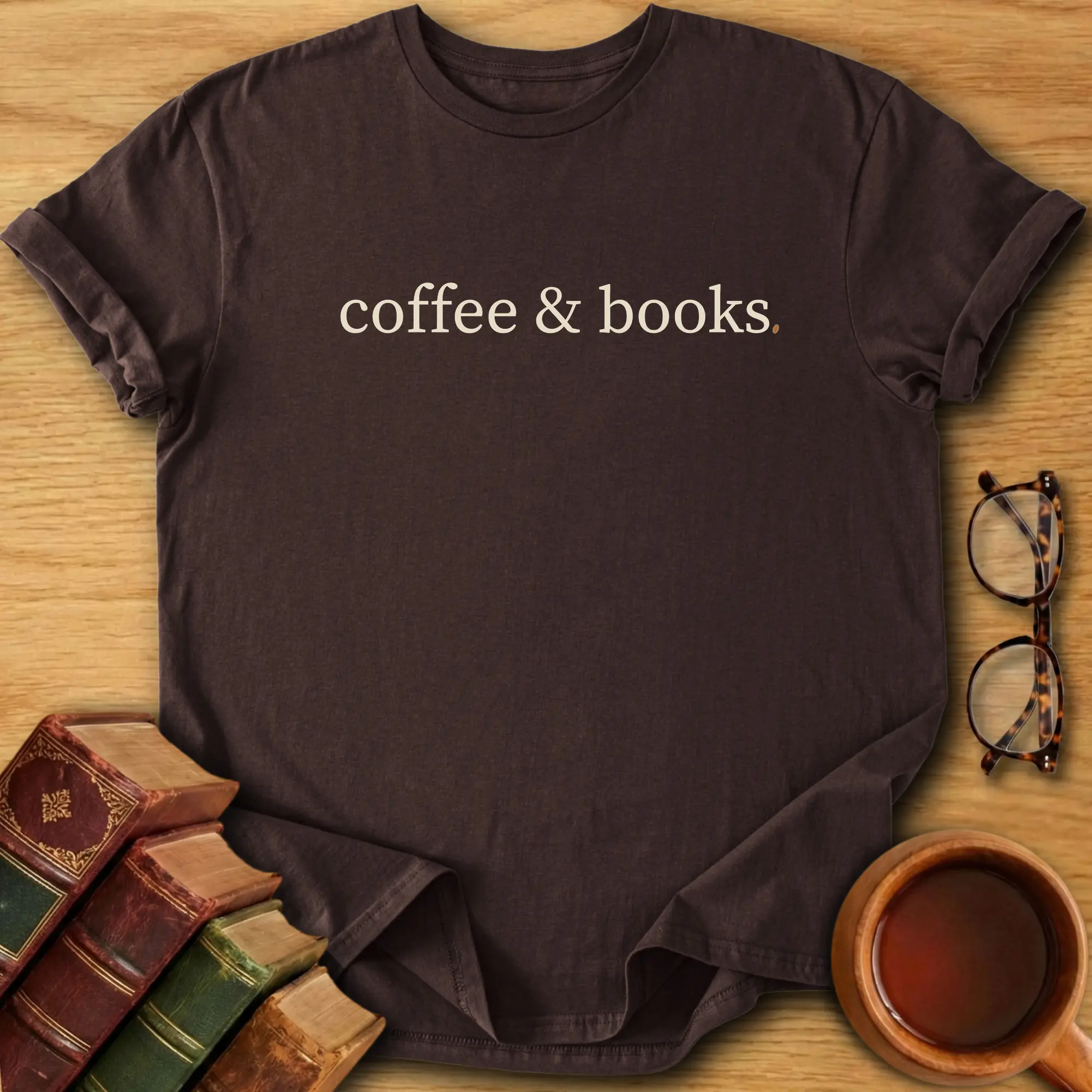 Coffee & Books T-Shirt