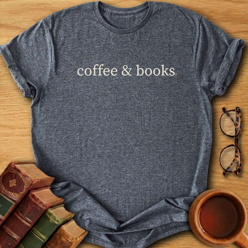 Coffee & Books T-Shirt