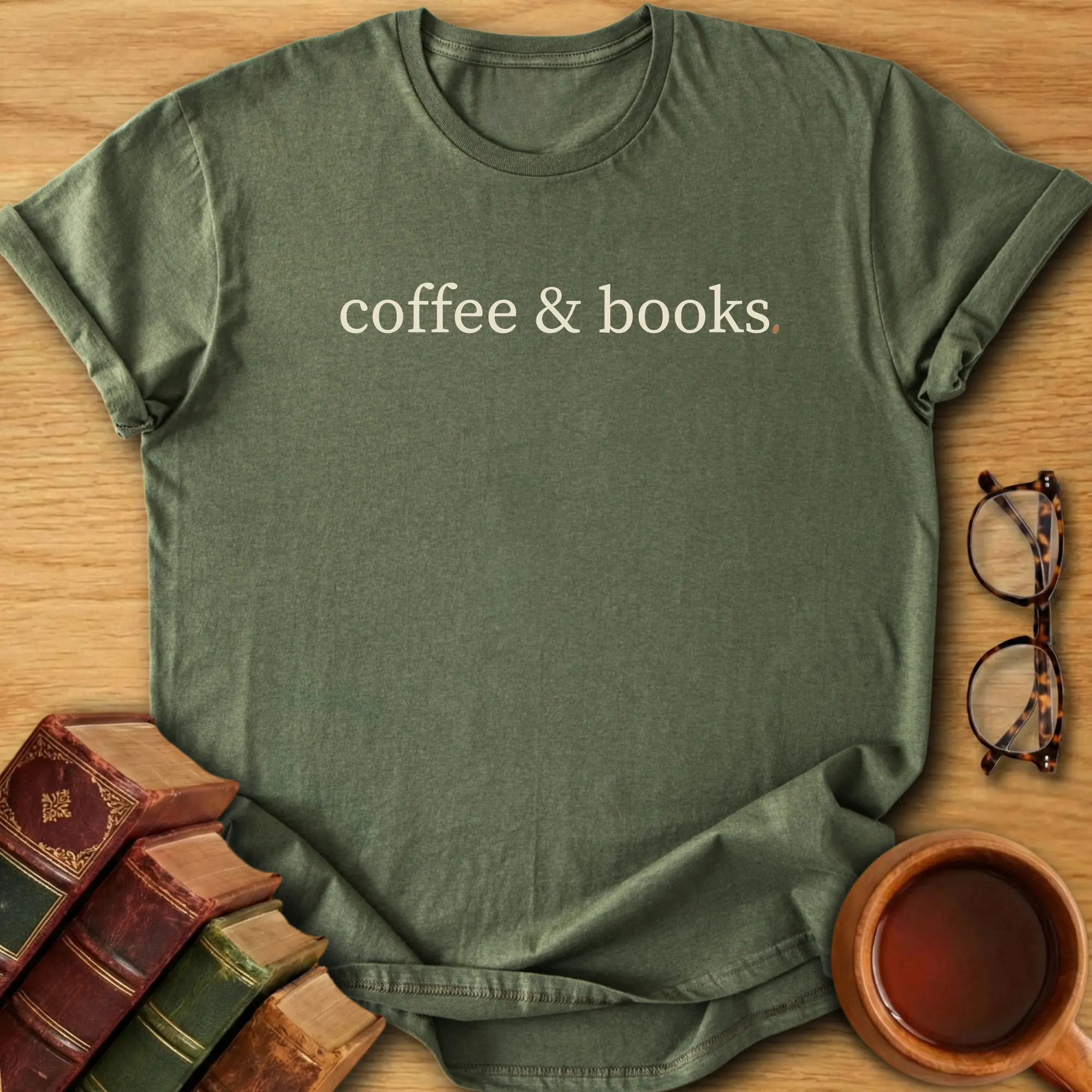 Coffee & Books T-Shirt