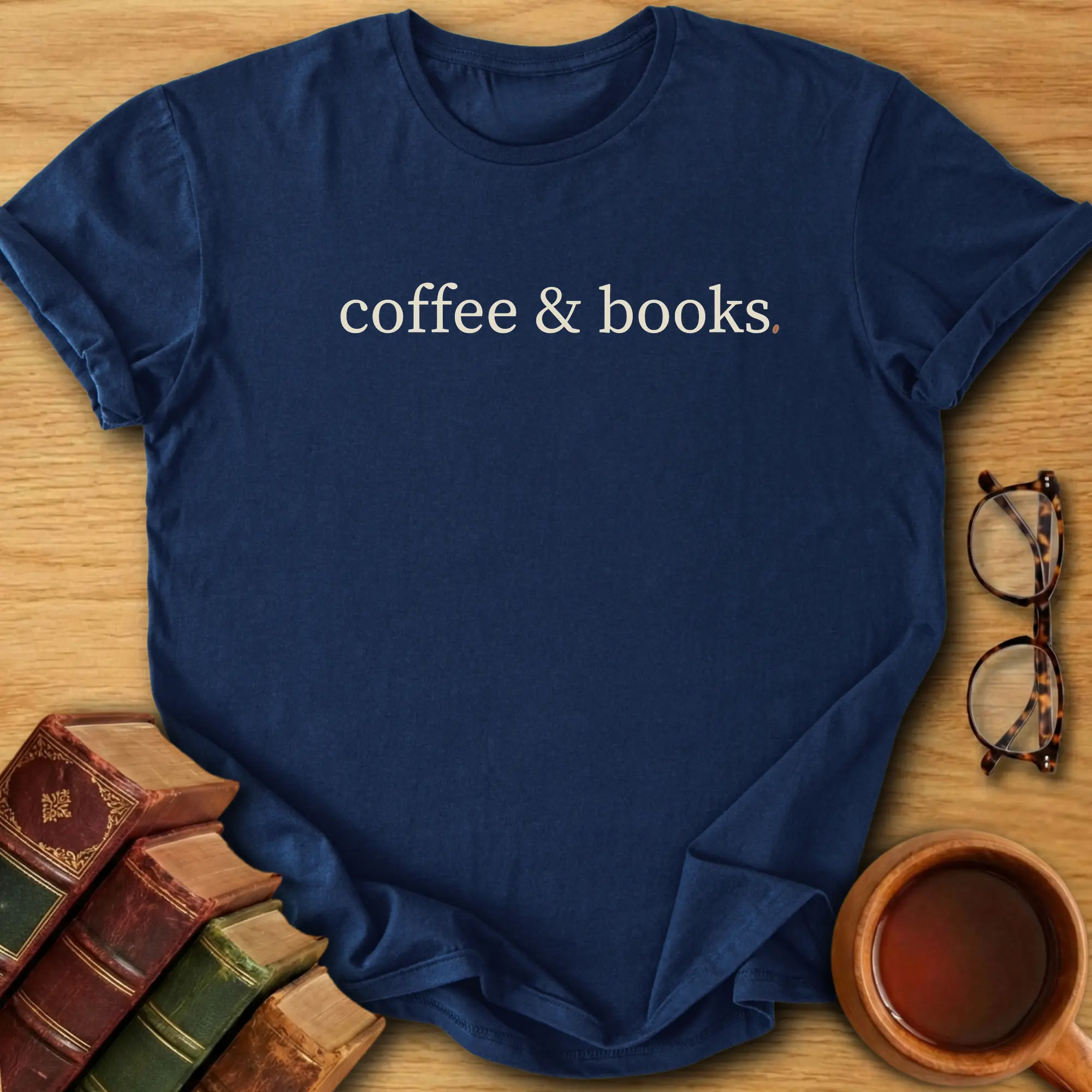 Coffee & Books T-Shirt