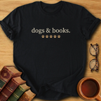 Dogs & Books T-Shirt