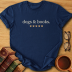 Dogs & Books T-Shirt
