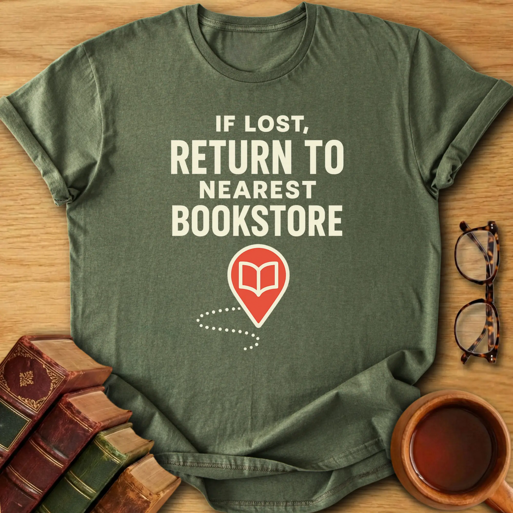 Return to Nearest Bookstore T-Shirt