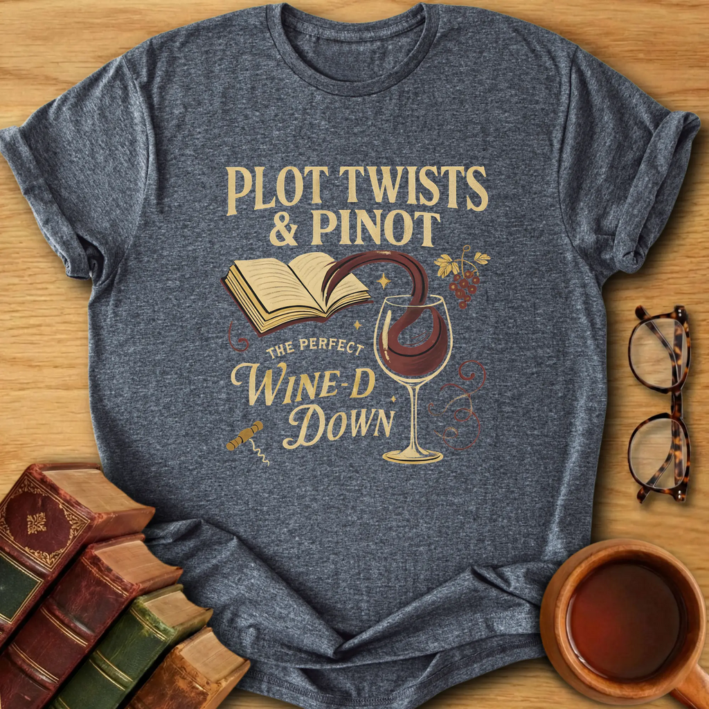 Wine-D Down T-Shirt