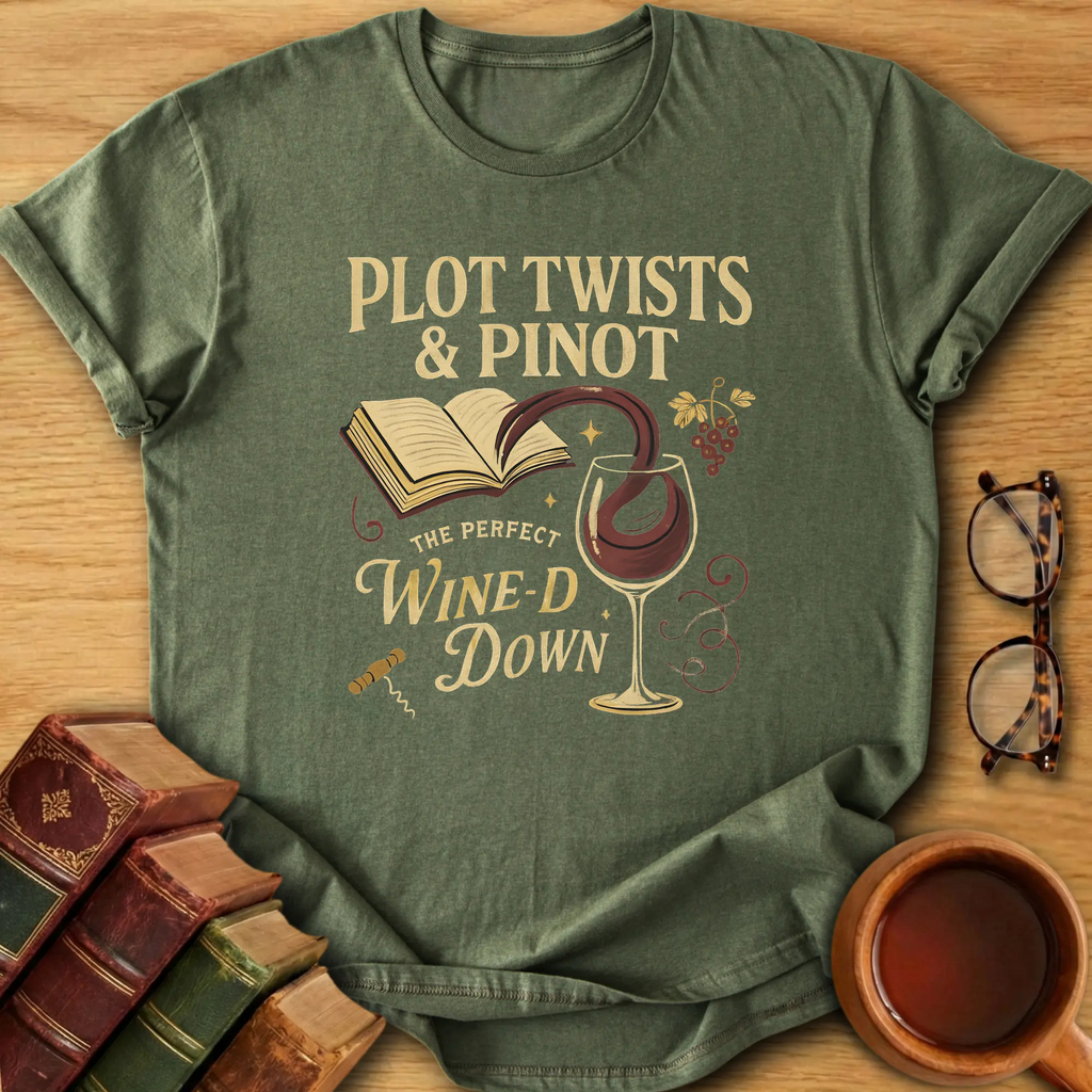 Wine-D Down T-Shirt