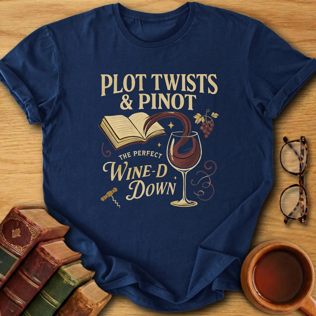 Wine-D Down T-Shirt