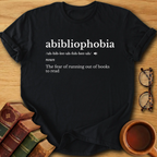 Abibliophobia T-Shirt