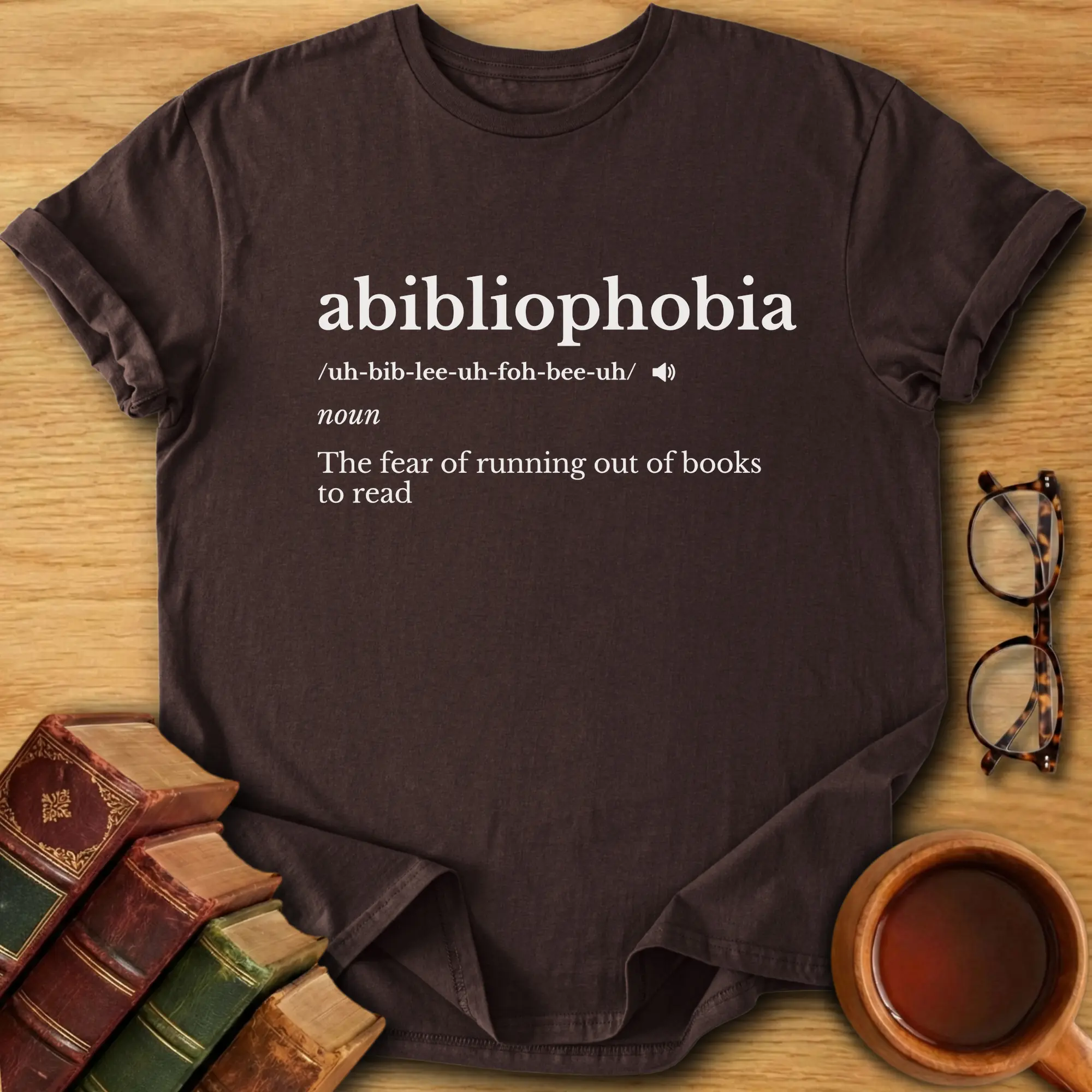 Abibliophobia T-Shirt