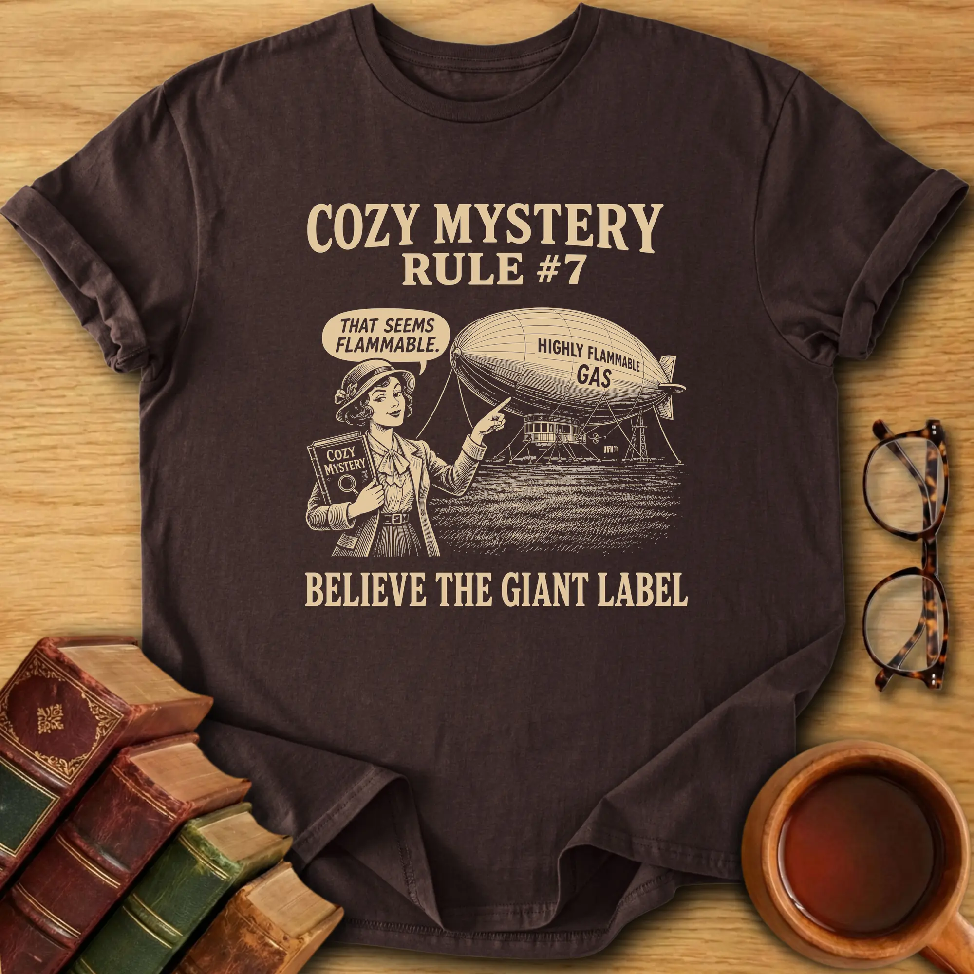 Believe the Giant Label T-Shirt