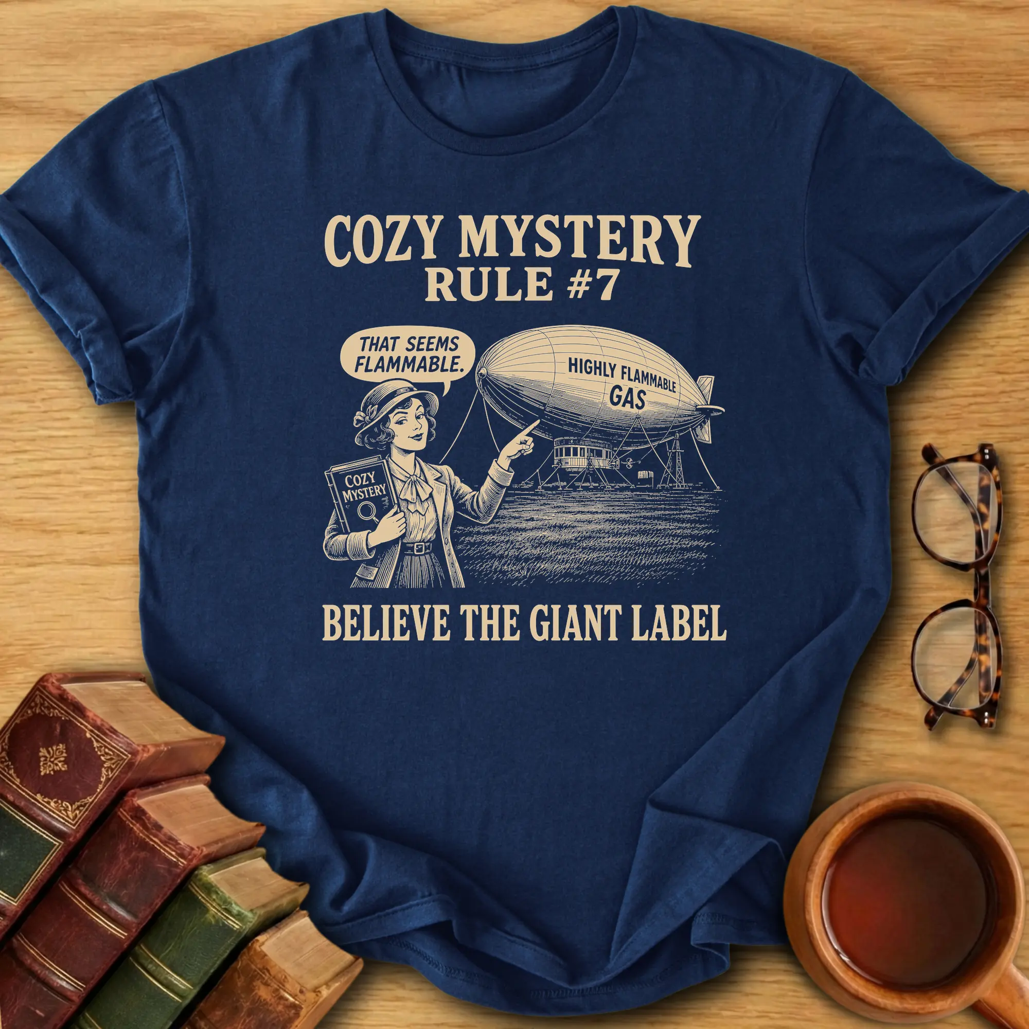 Believe the Giant Label T-Shirt