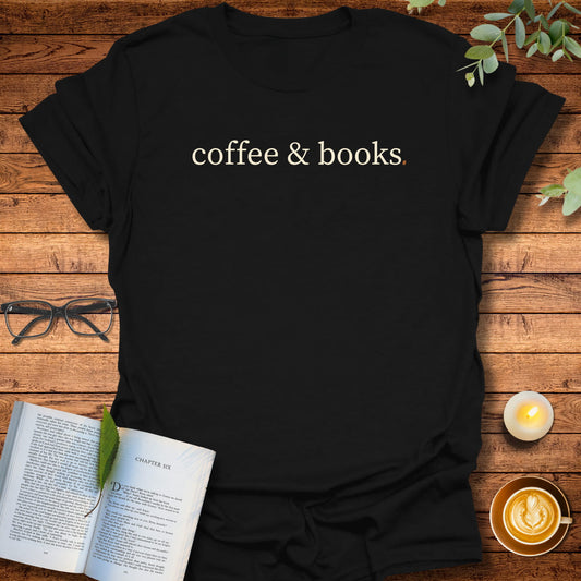 Coffee & Books  T-Shirt
