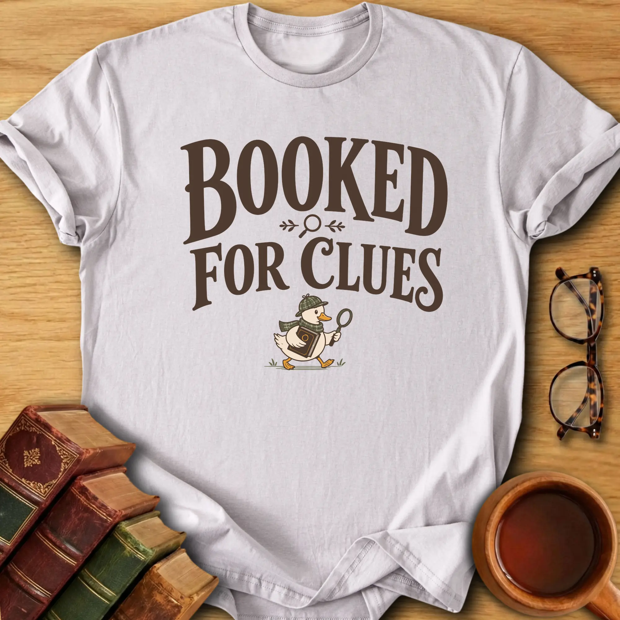 Booked for Clues T-Shirt