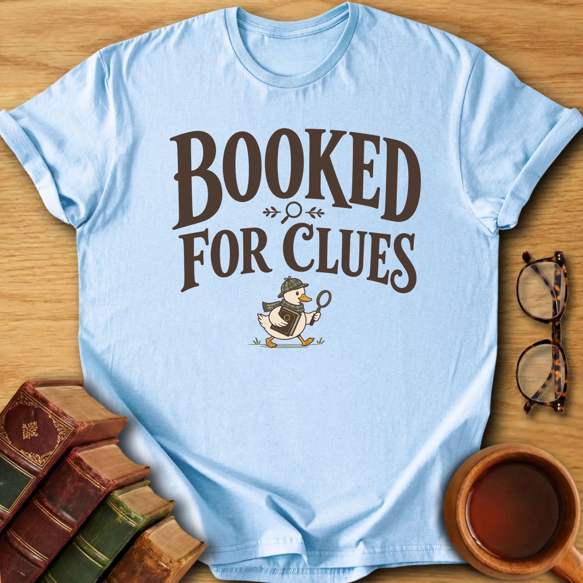 Booked for Clues T-Shirt