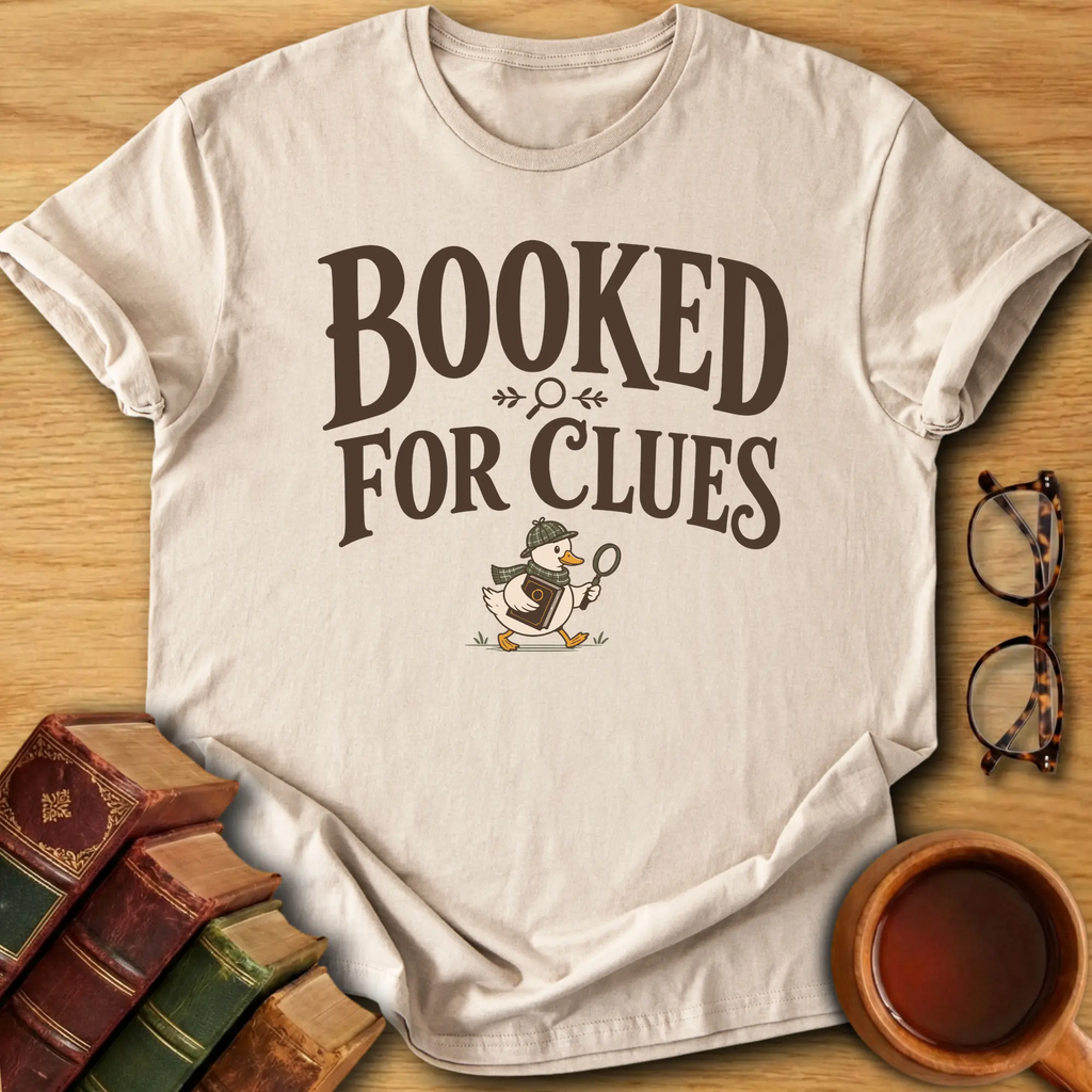 Booked for Clues T-Shirt