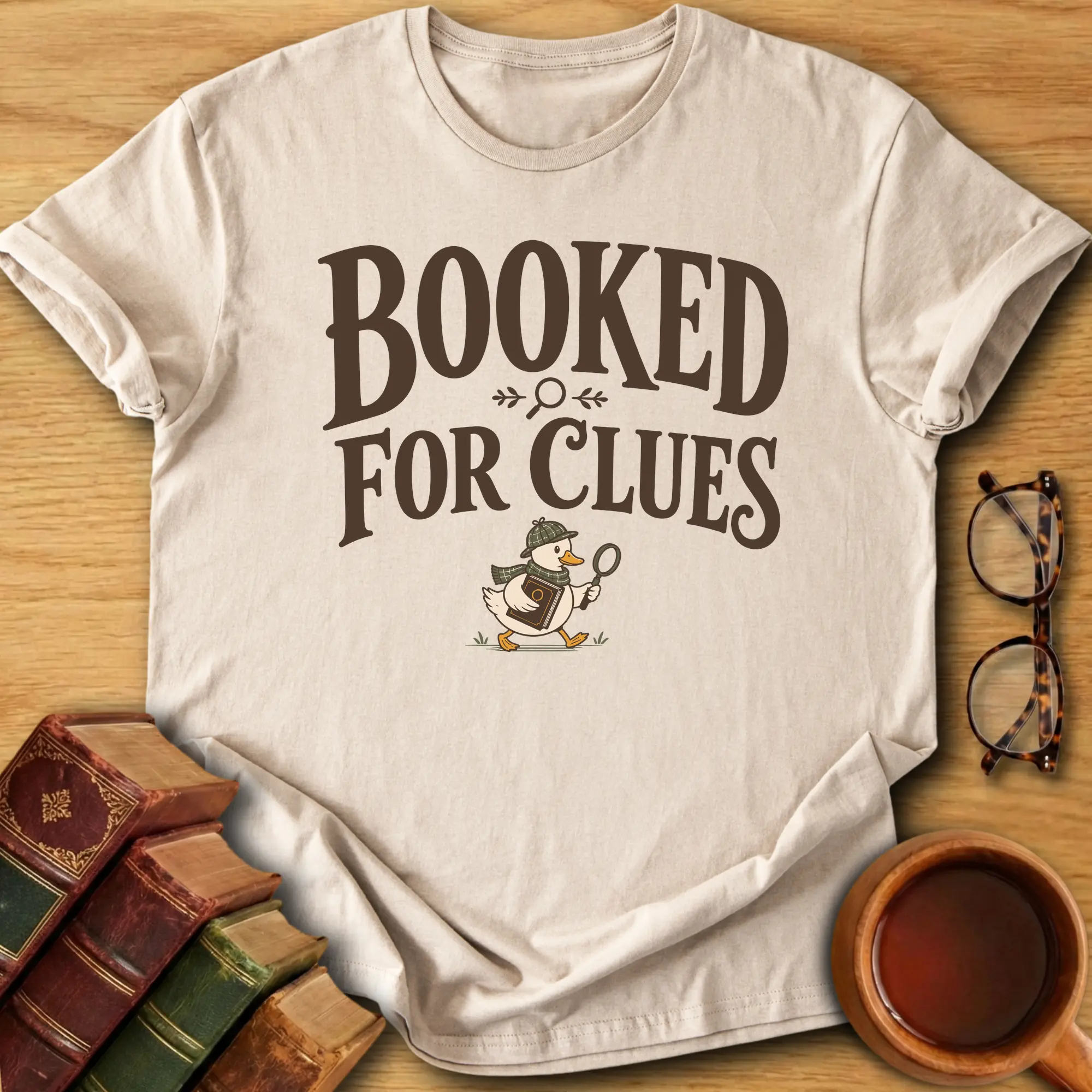 Booked for Clues T-Shirt