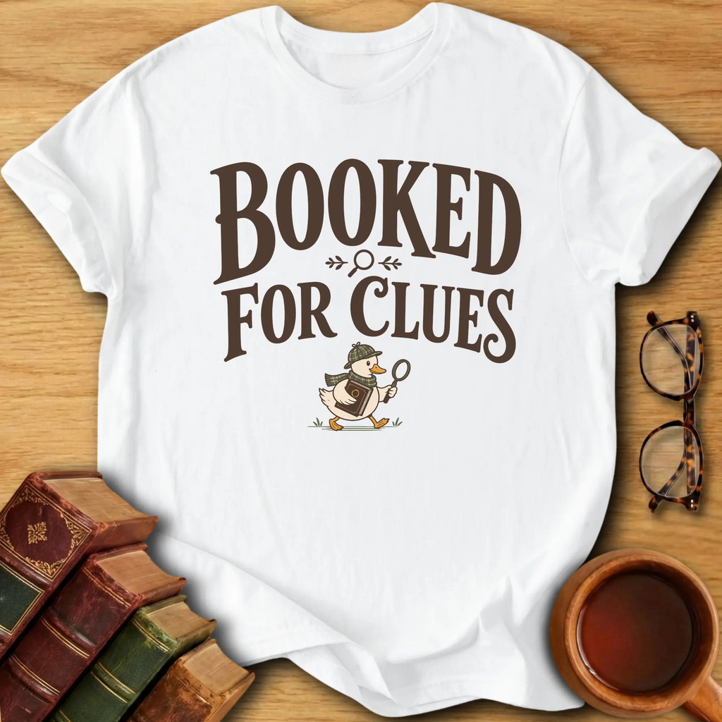 Booked for Clues T-Shirt