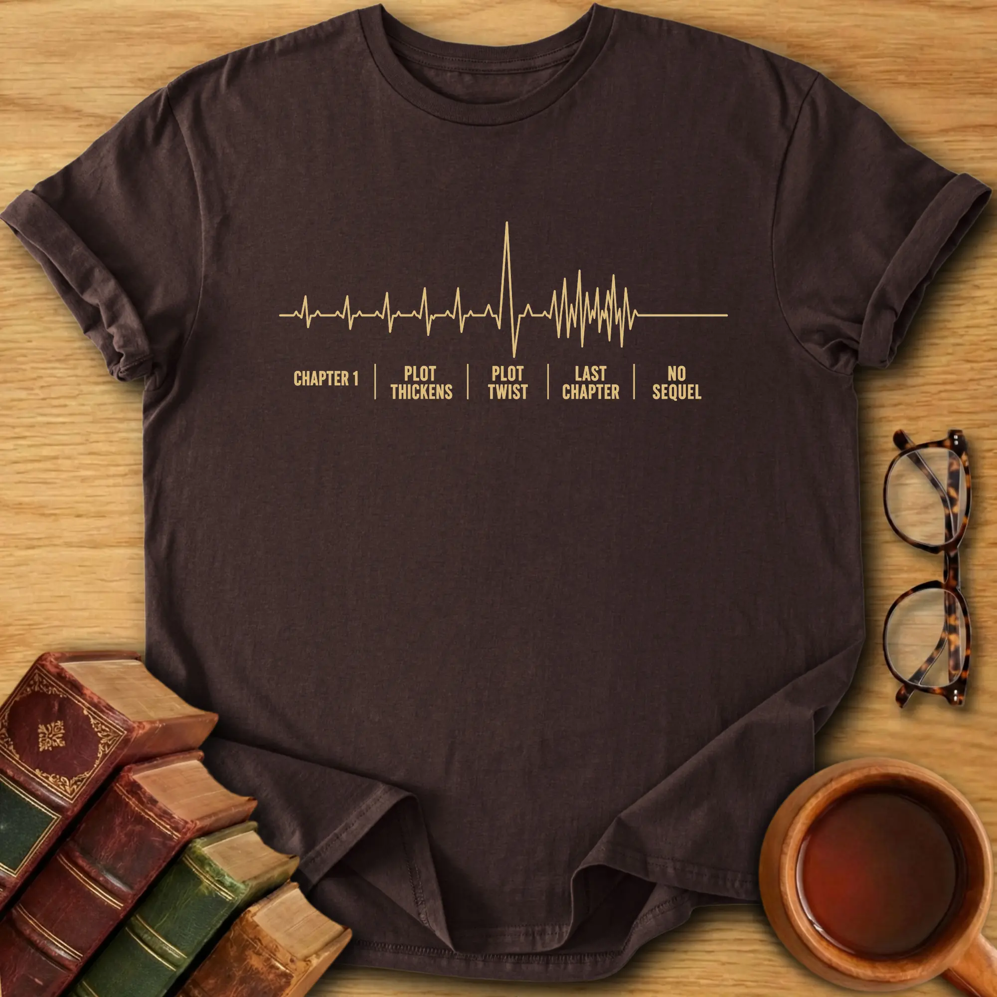 Bookish Heartbeat T-Shirt