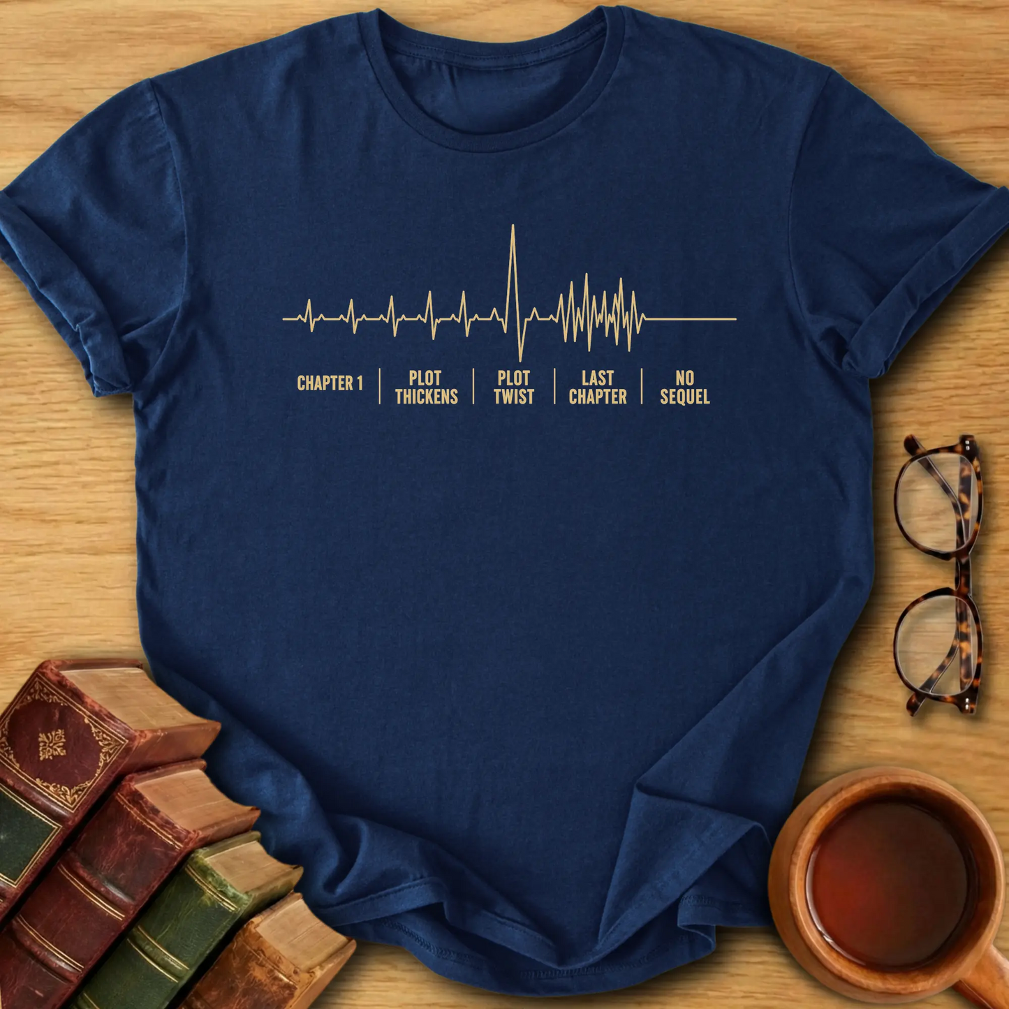 Bookish Heartbeat T-Shirt