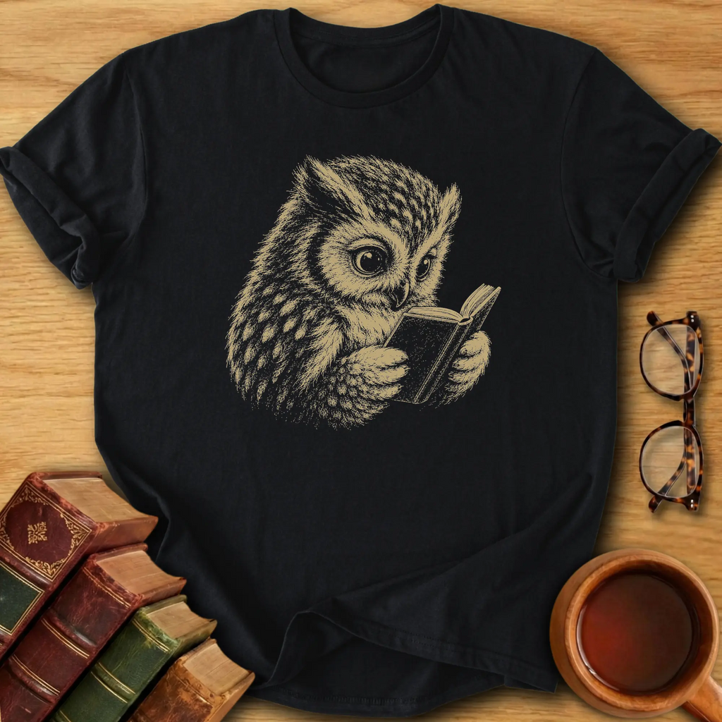 Bookish Owl T-Shirt