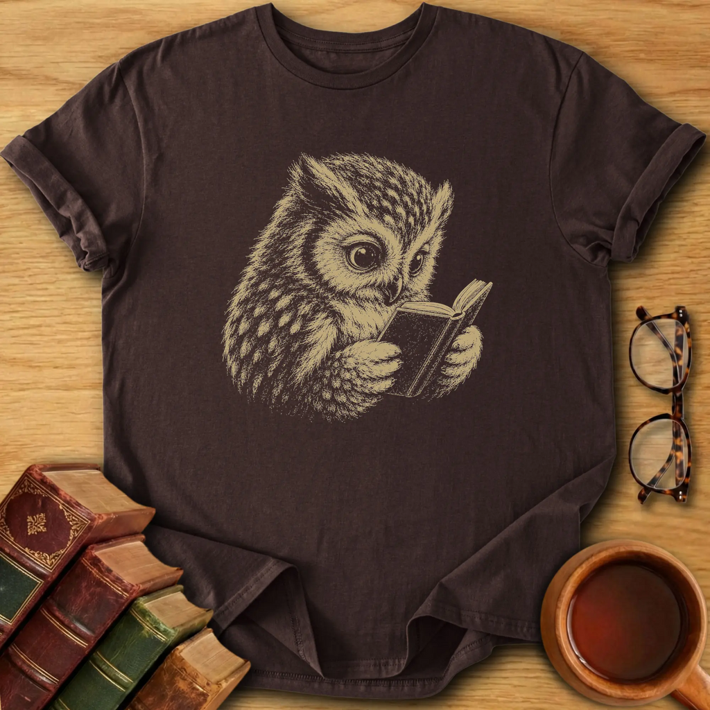 Bookish Owl T-Shirt