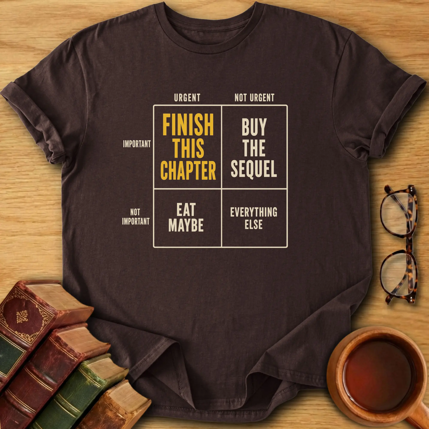 Bookish Priorities T-Shirt