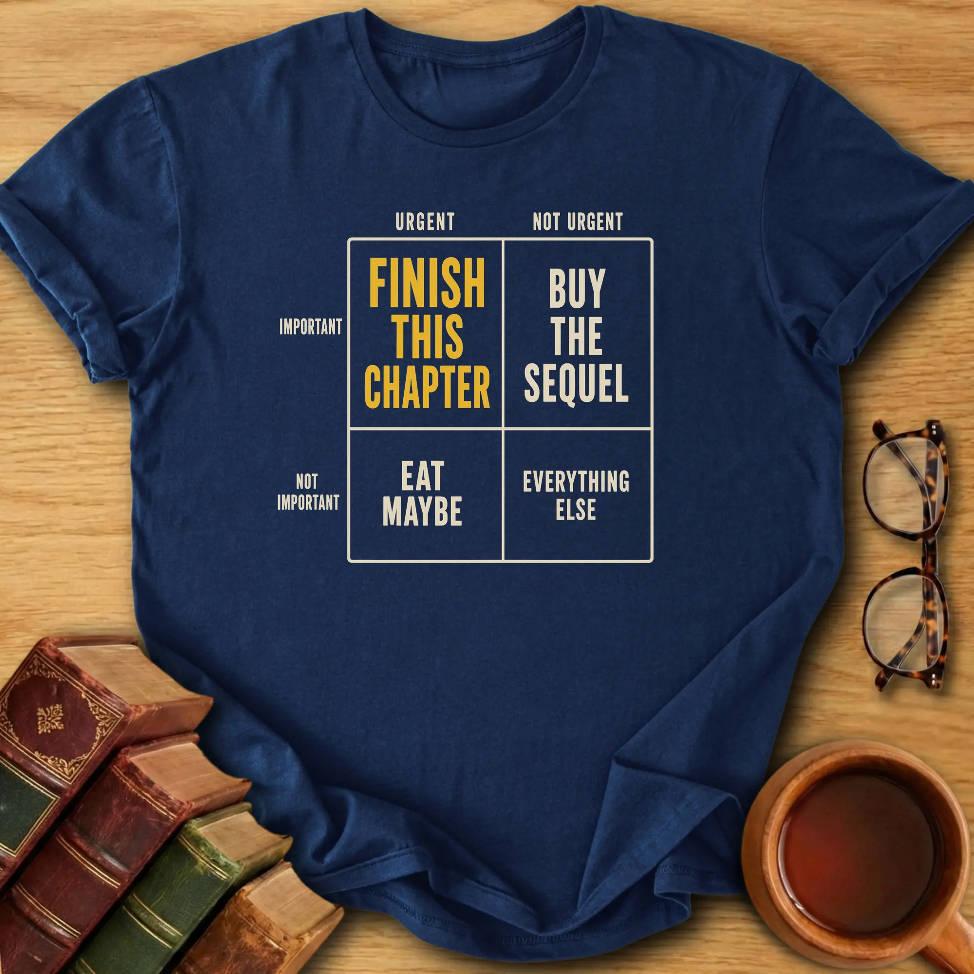 Bookish Priorities T-Shirt