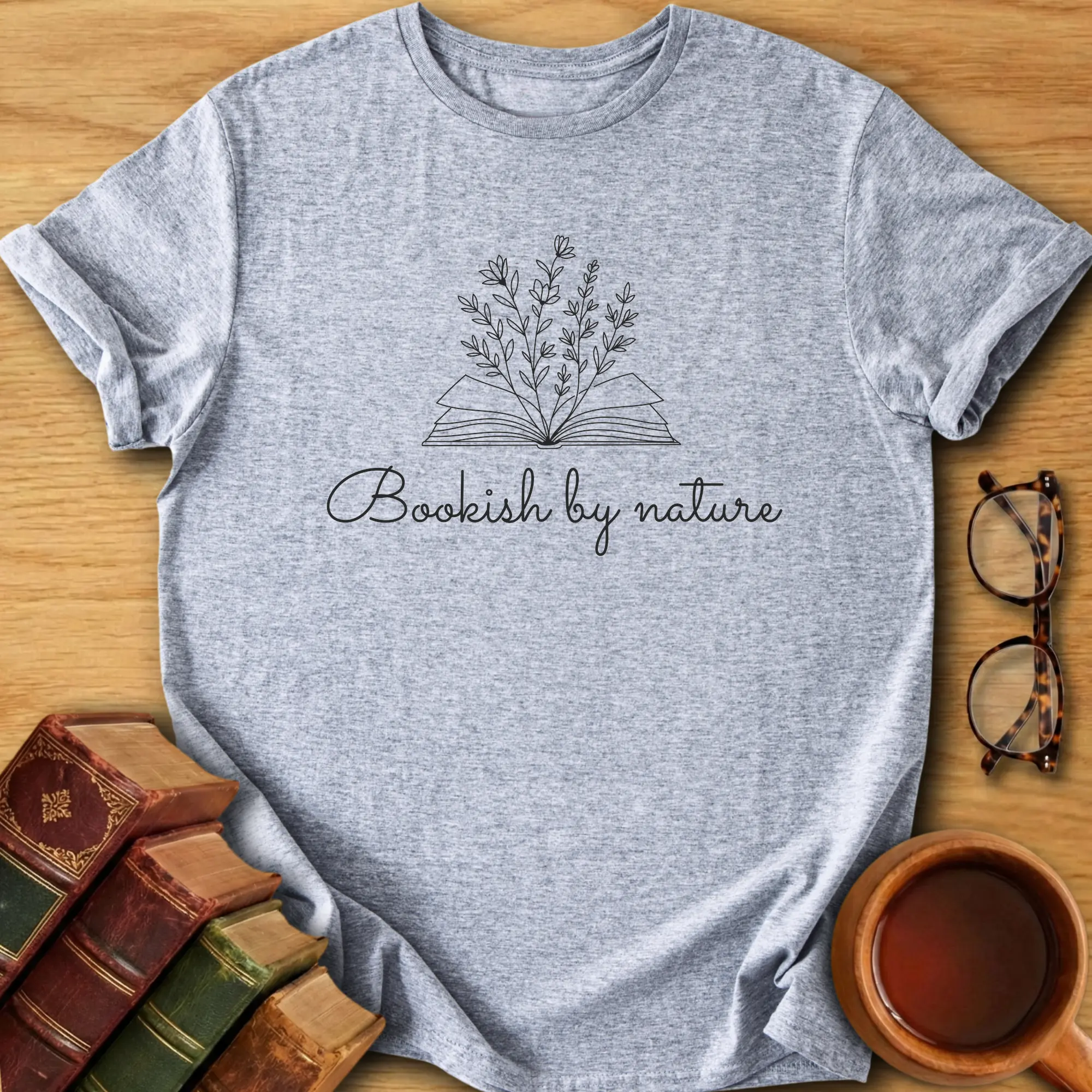 Bookish by Nature T-Shirt