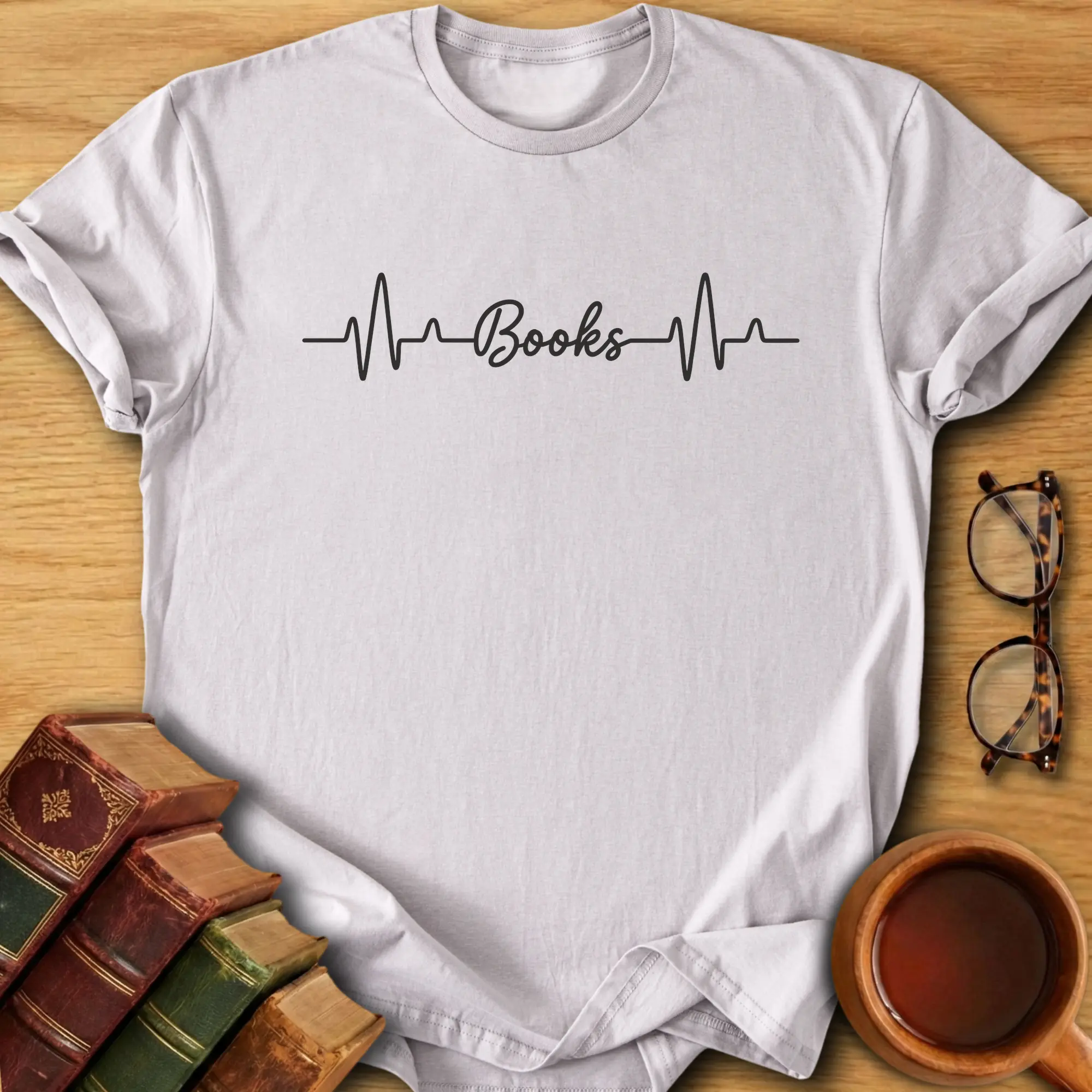 Books Heartbeat T-Shirt