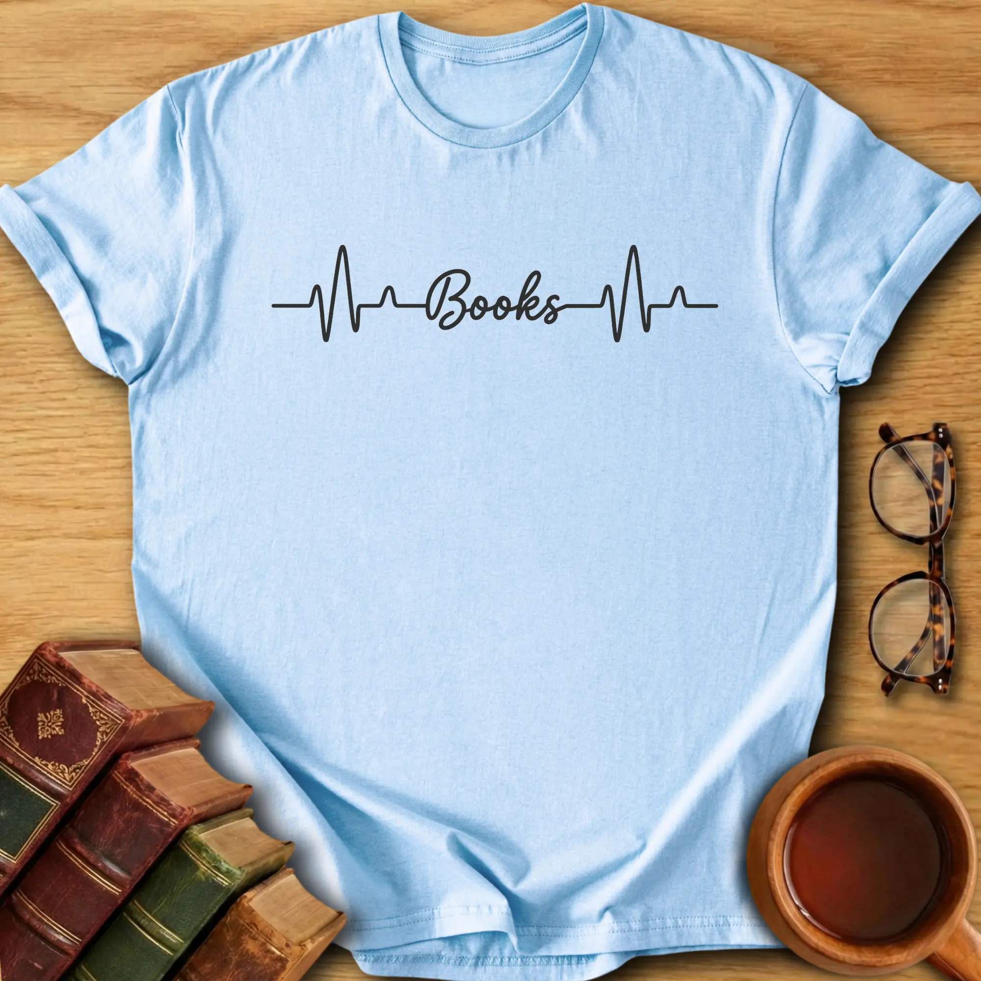 Books Heartbeat T-Shirt