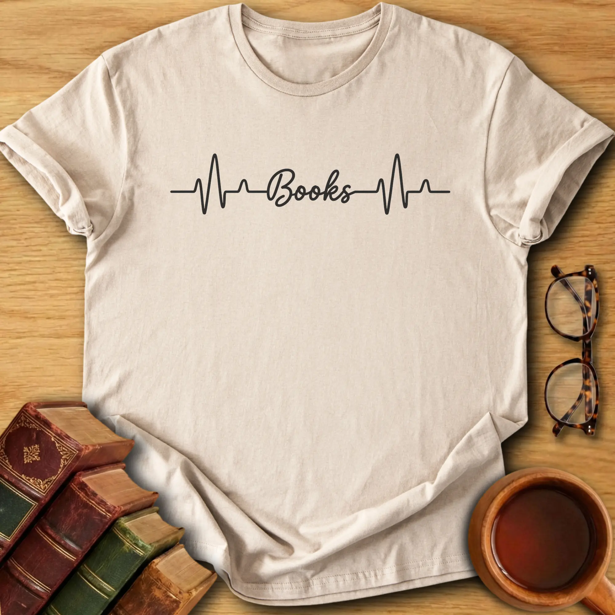 Books Heartbeat T-Shirt