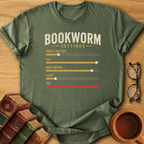 Bookworm Settings T-Shirt