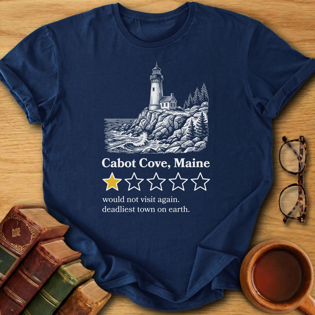 Cabot Cove One-Star Review T-Shirt