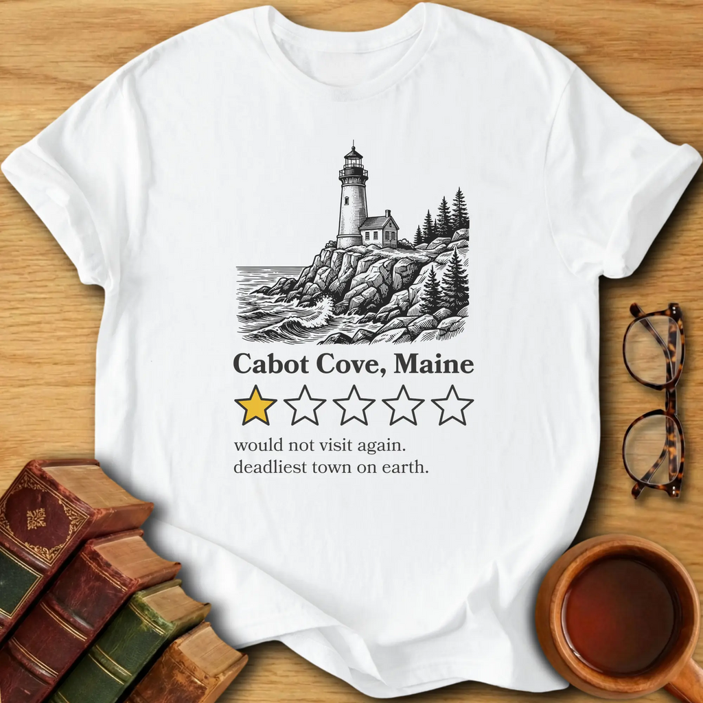 Cabot Cove One-Star Review T-Shirt