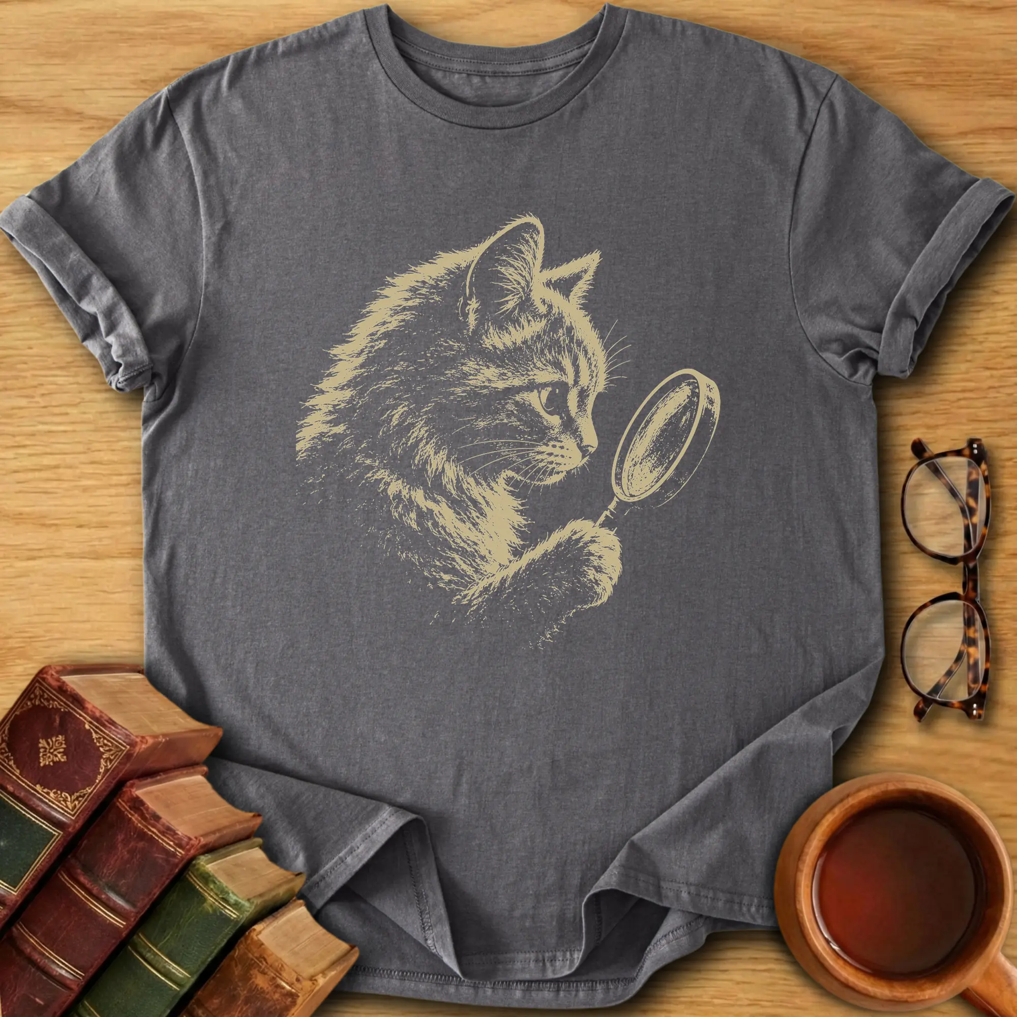 Cat Detective T-Shirt