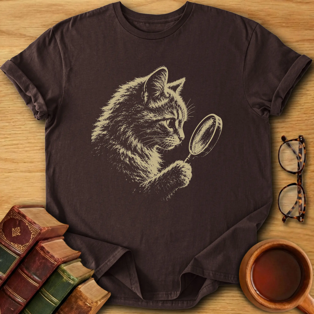 Cat Detective T-Shirt