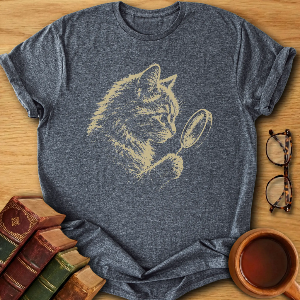 Cat Detective T-Shirt