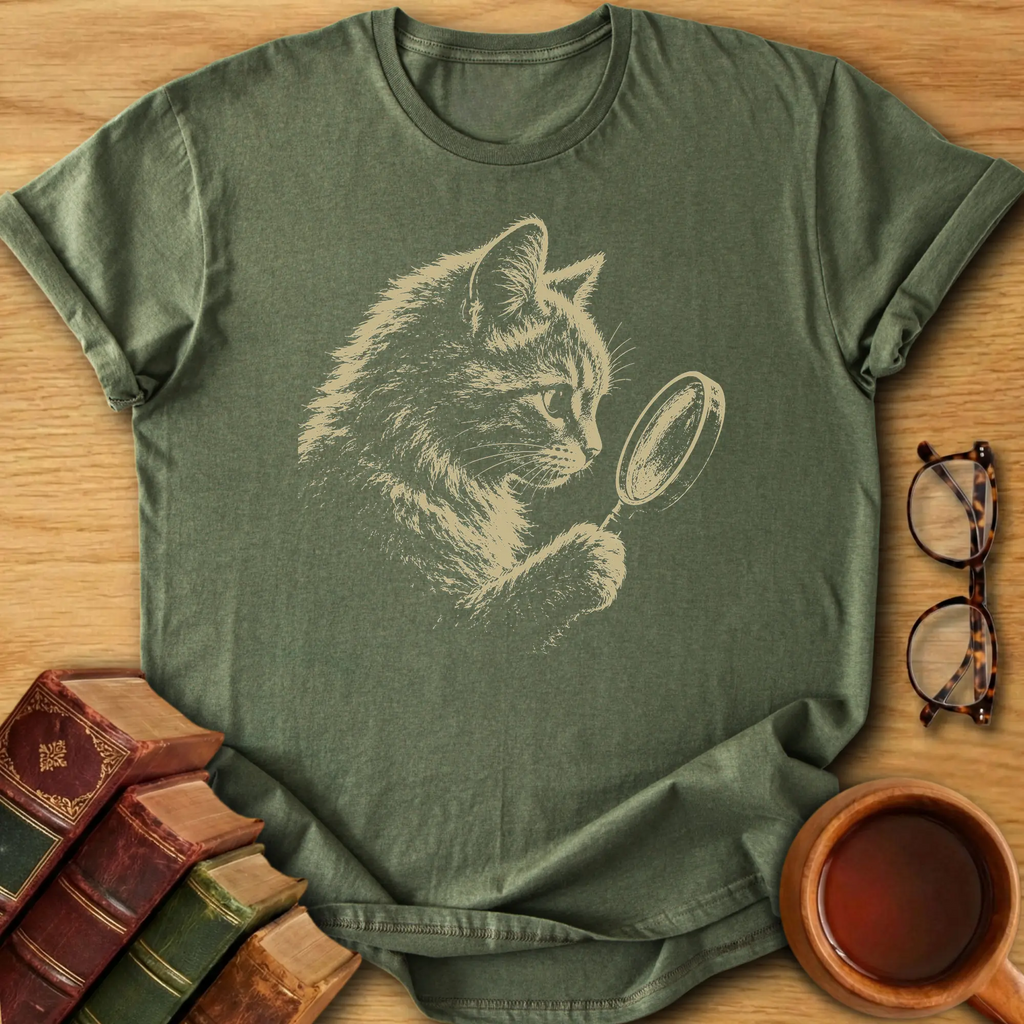 Cat Detective T-Shirt