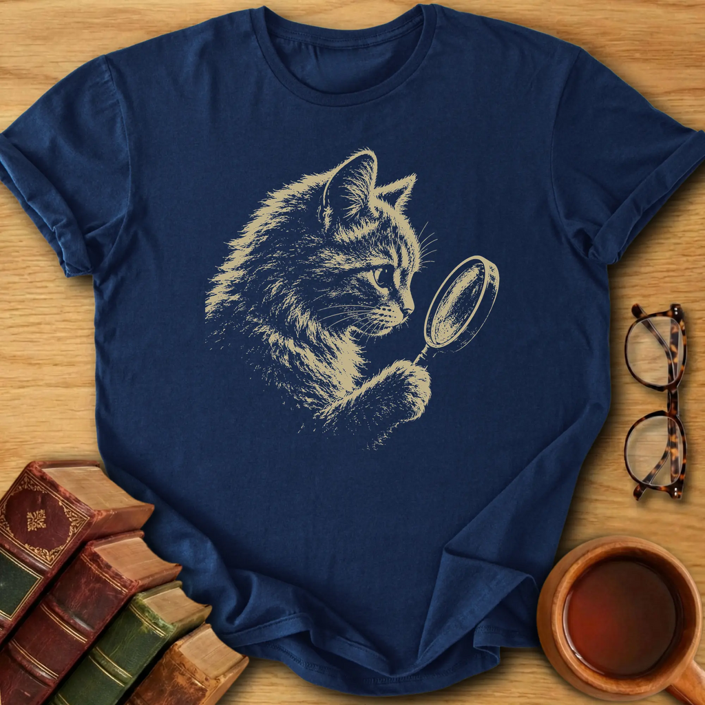 Cat Detective T-Shirt