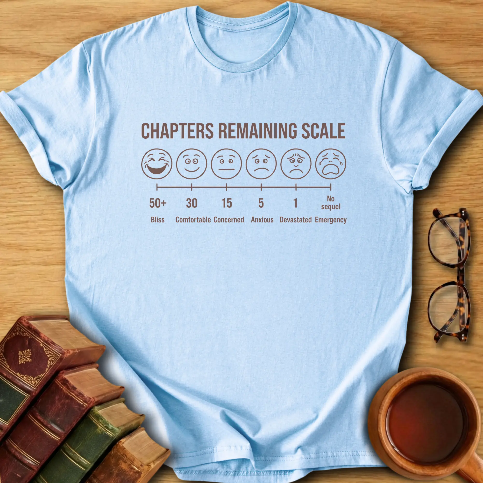 Chapters Remaining Scale T-Shirt