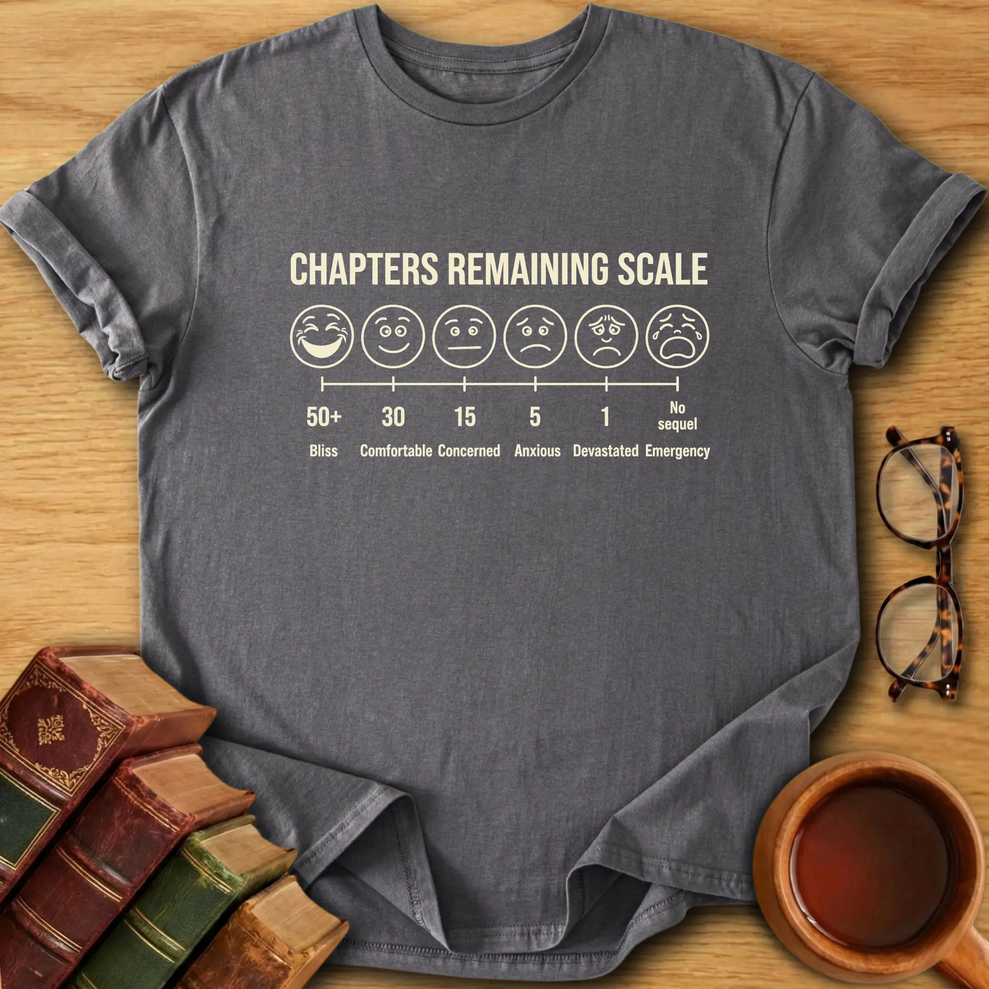 Chapters Remaining Scale T-Shirt