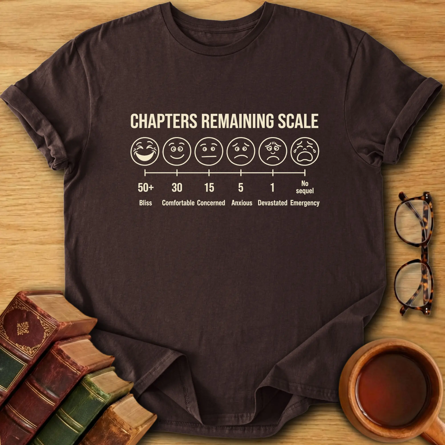 Chapters Remaining Scale T-Shirt