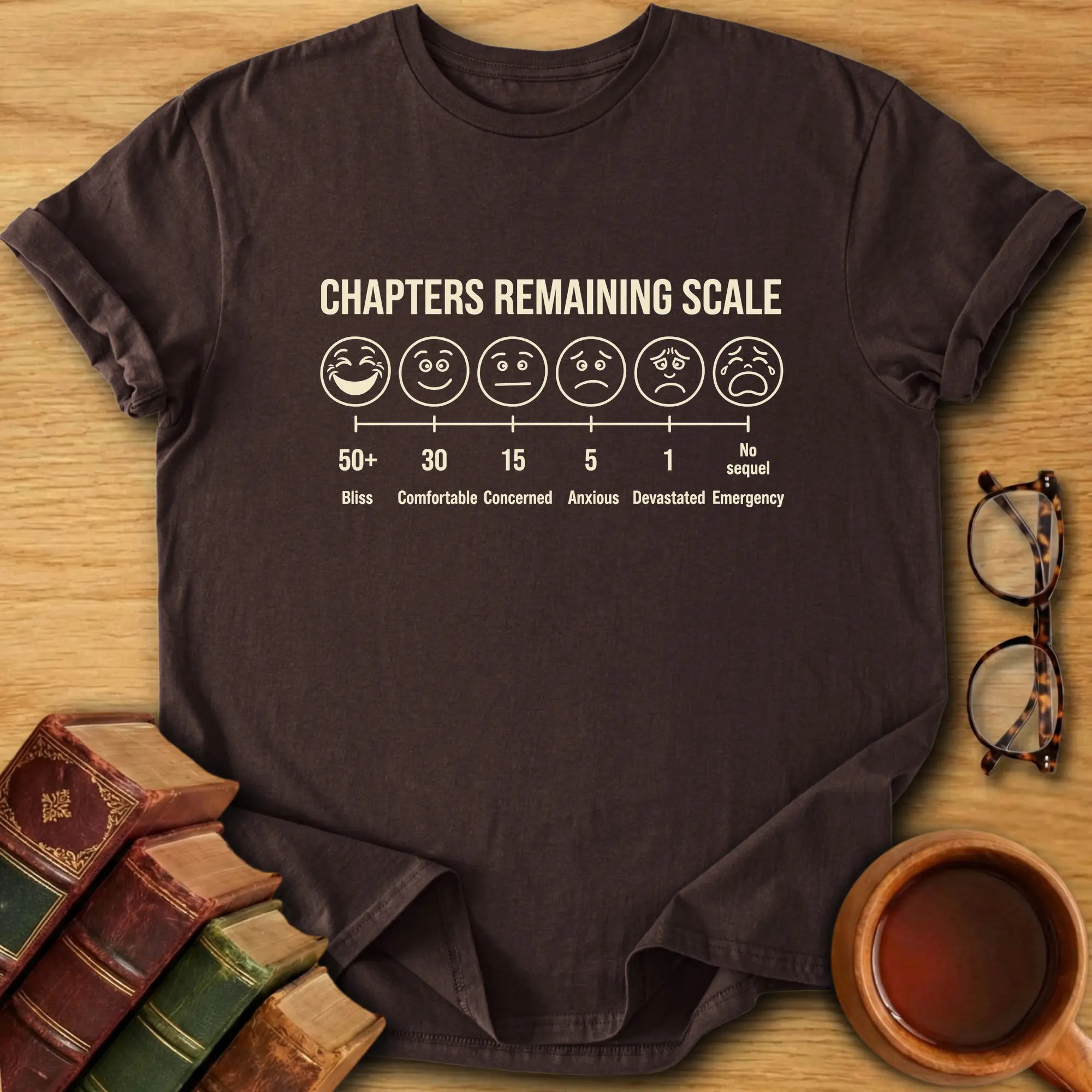 Chapters Remaining Scale T-Shirt