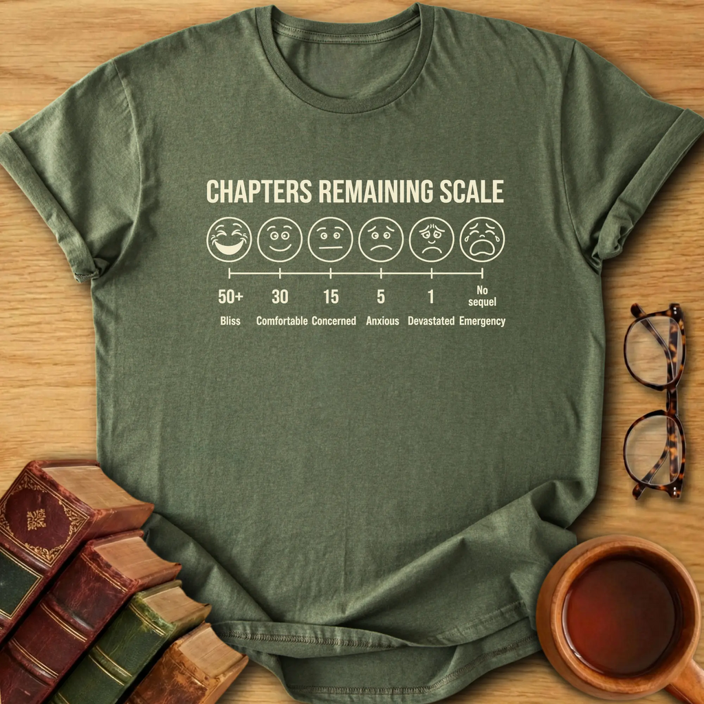 Chapters Remaining Scale T-Shirt