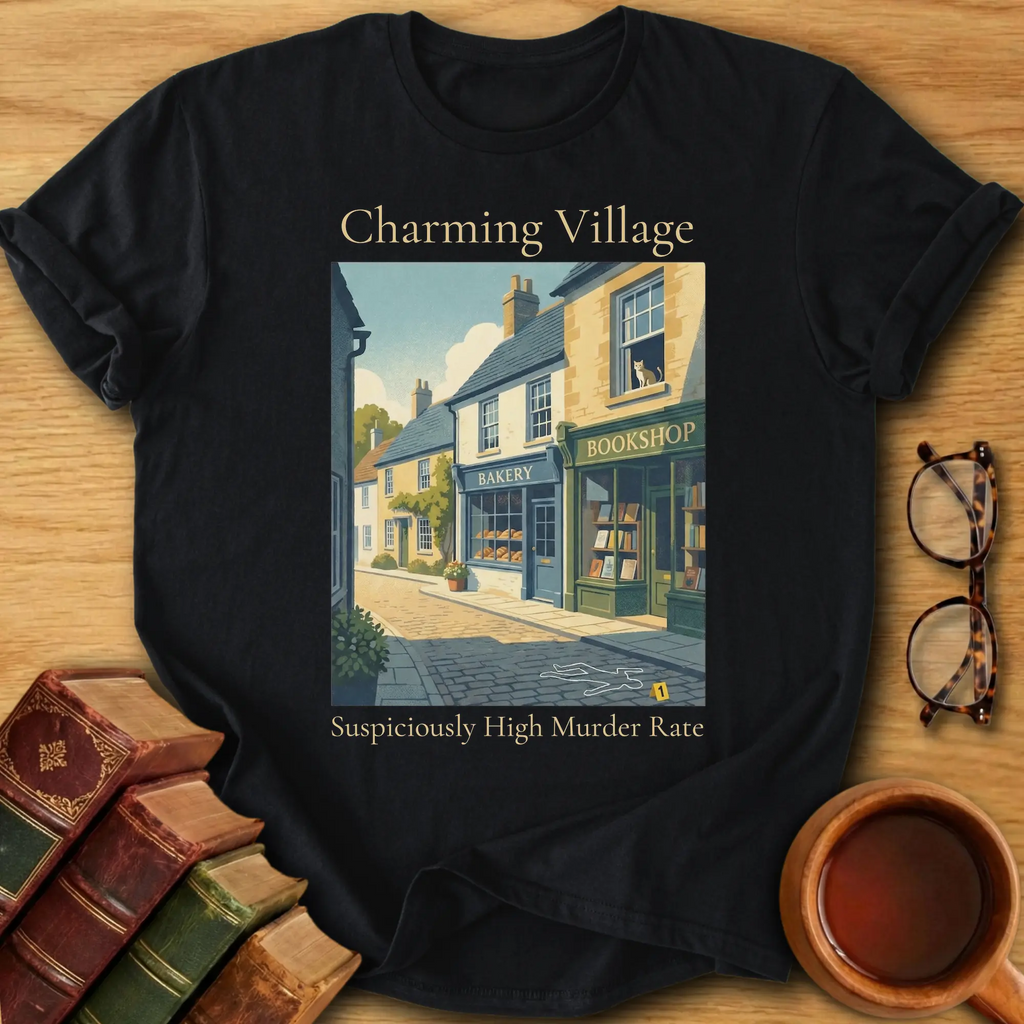 Charming Village, Suspiciously High Murder Rate T-Shirt