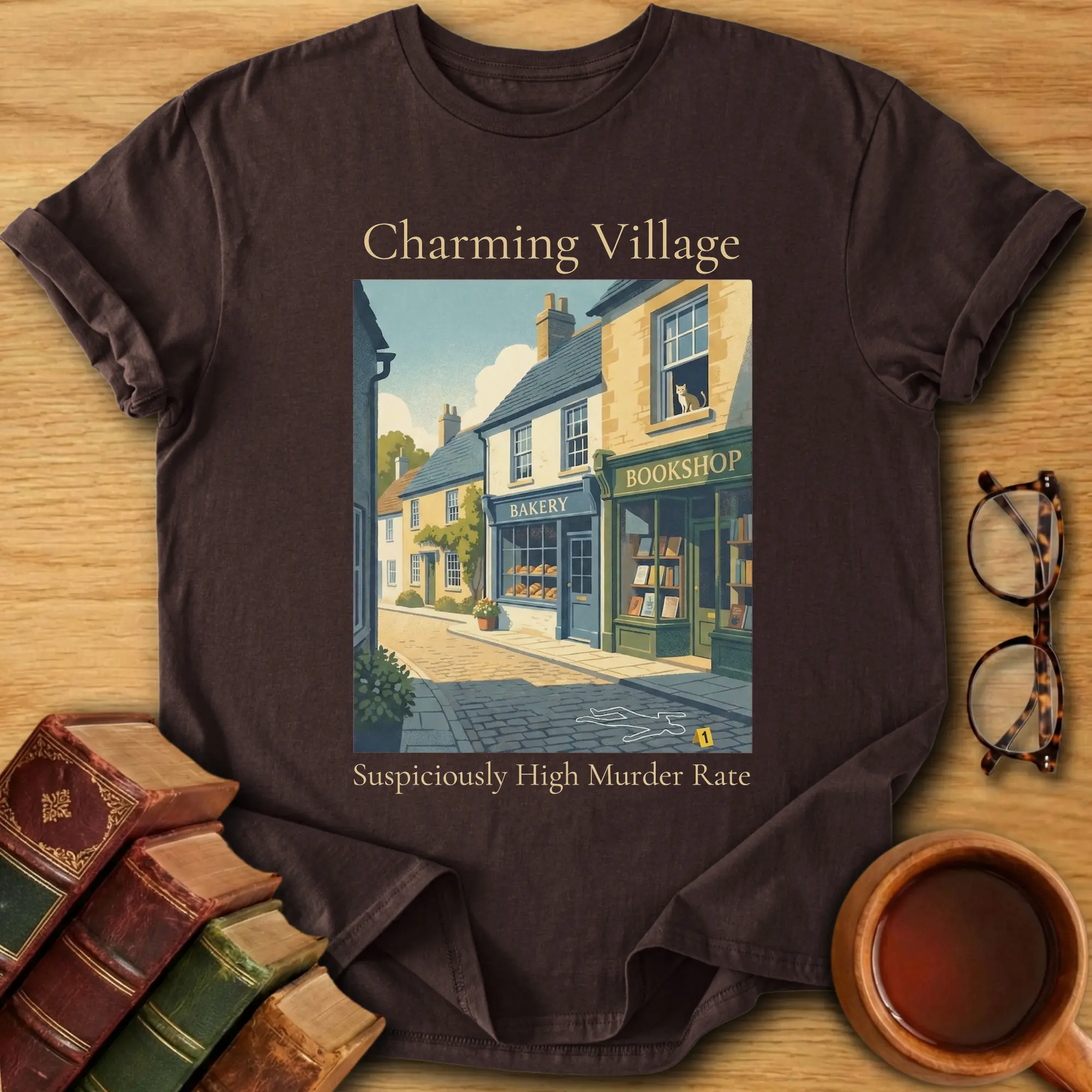 Charming Village, Suspiciously High Murder Rate T-Shirt